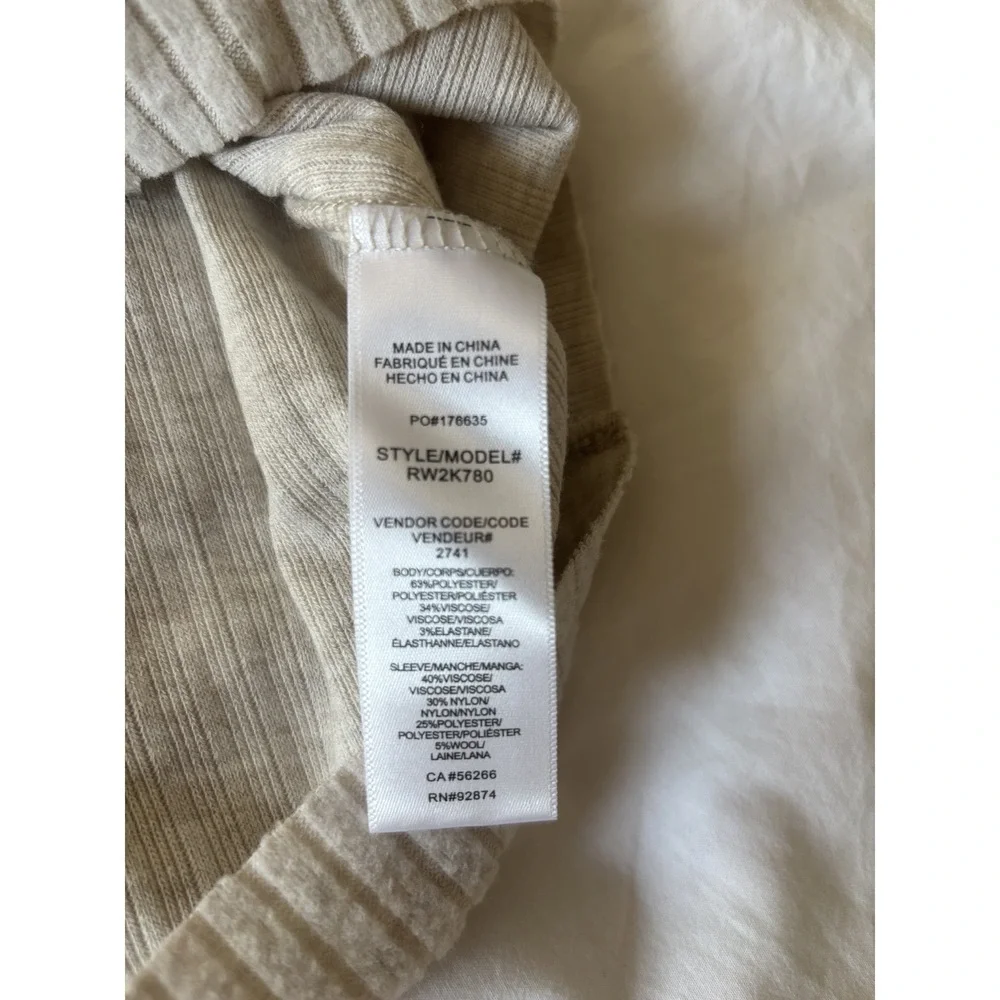 Splendid London Rib Knit | Cream | Size L - Picture 7 of 7
